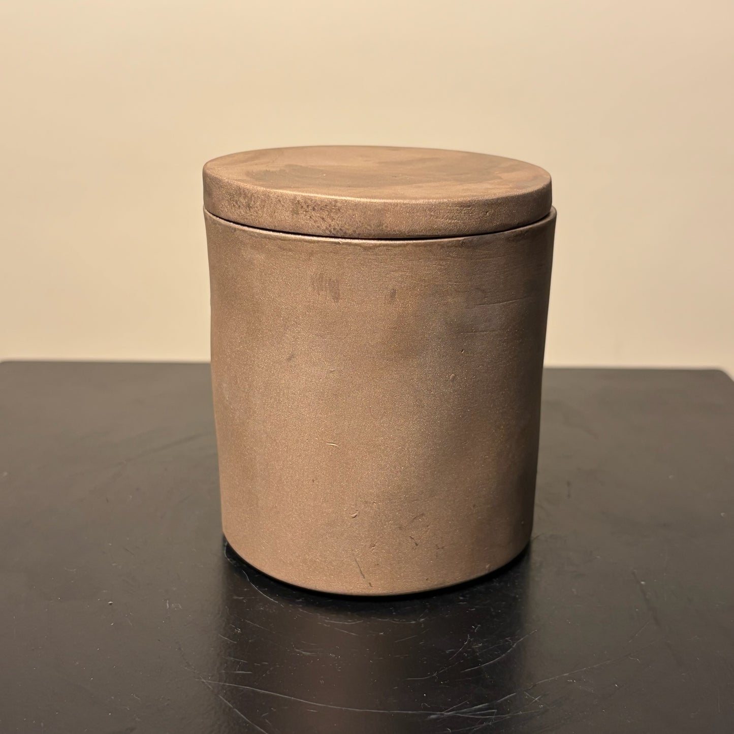 Solid Bronze Gardenia Candle 27