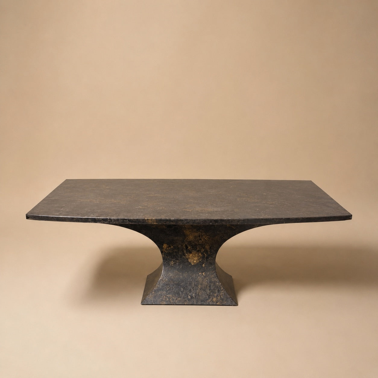Goat Skin Wrapped Dinner Table
