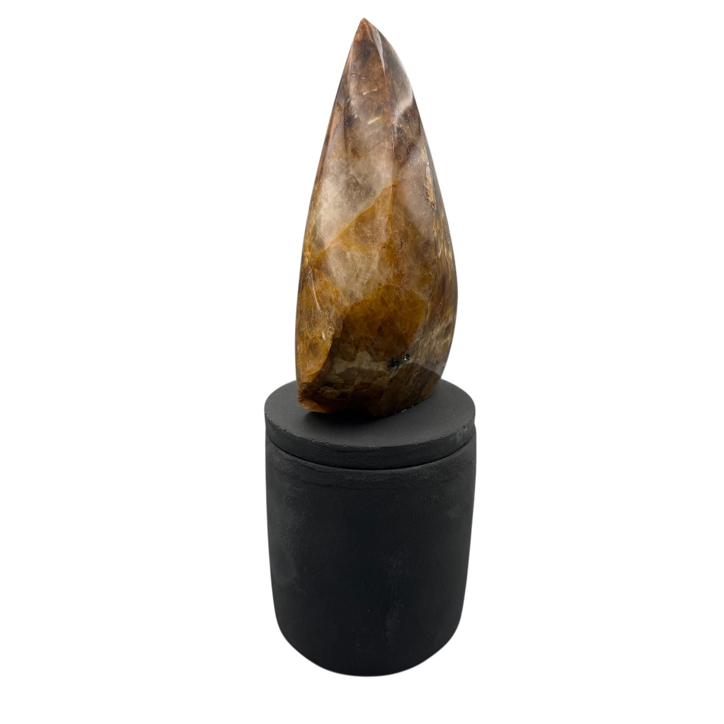 369 For House of Nulla Black Rose Candle with Golden Healer 11