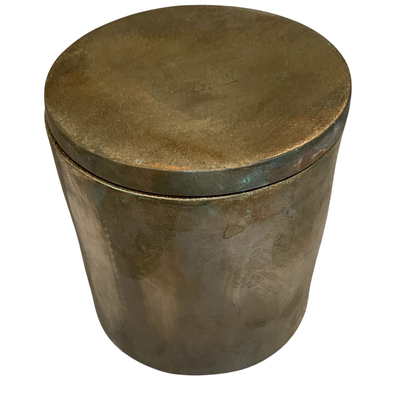 #C Solid Bronze Gardenia Candle with Lid