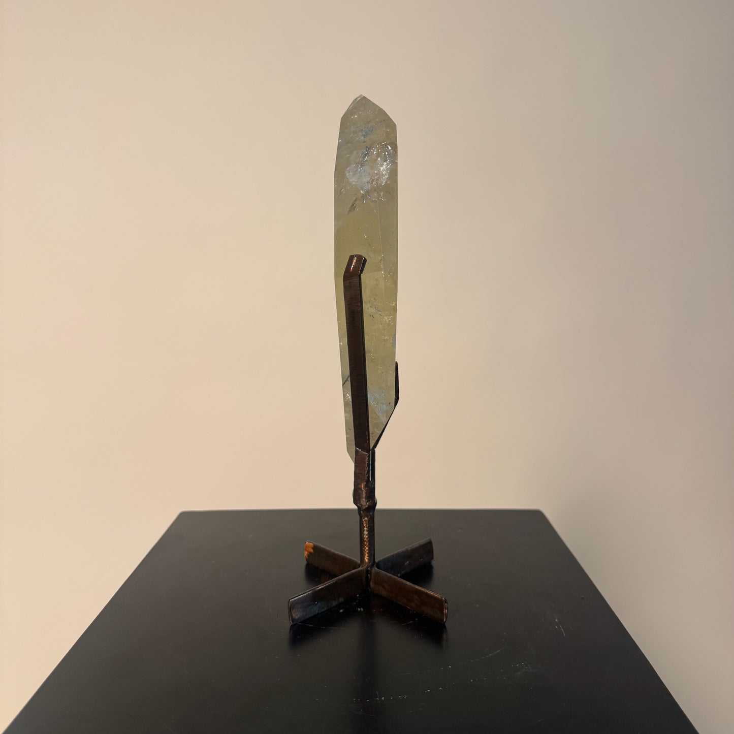 Citrine Crystal Slab on Stand