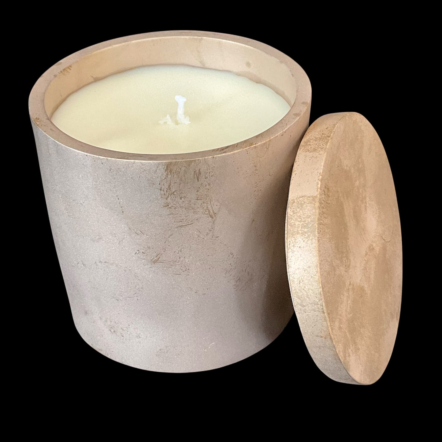 Solid Bronze Gardenia Candle with Lid X