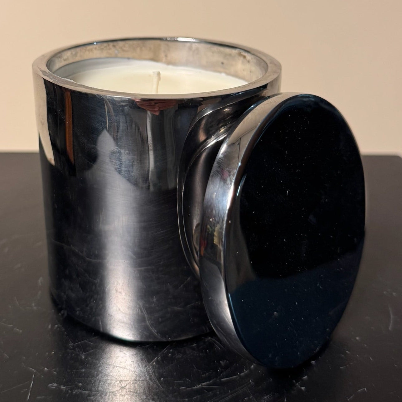 Stainless Steel Hand Crafted Gardenia Candle