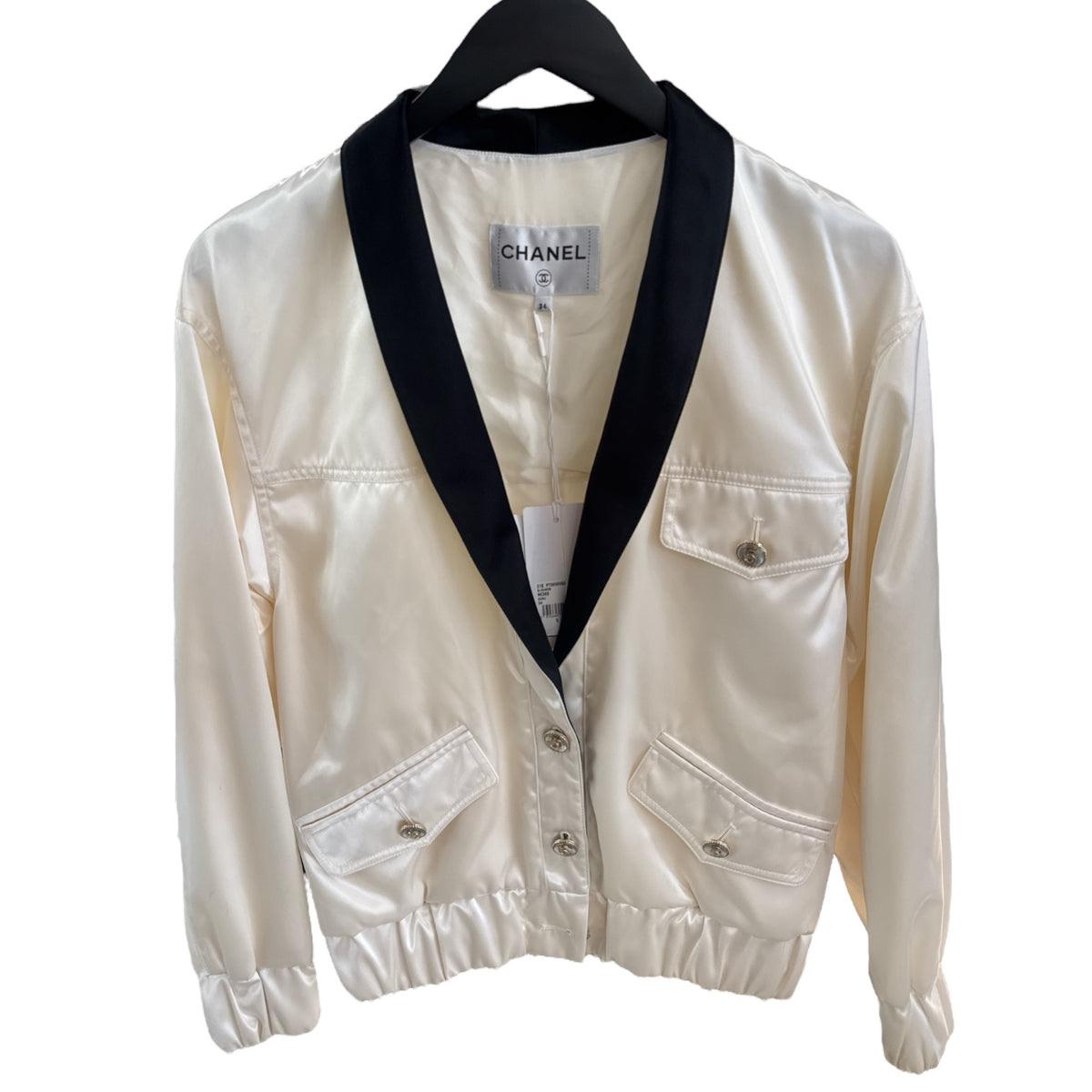 Chanel S21 Ivory Bomber