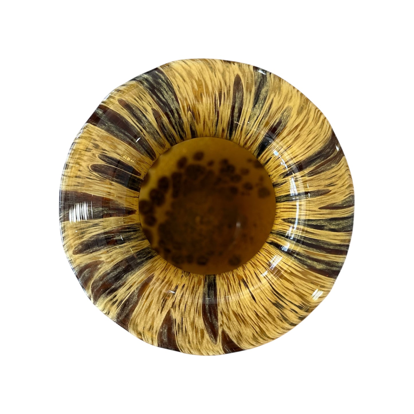 Vintage Italian Hand-Blown Art Glass Vase #1