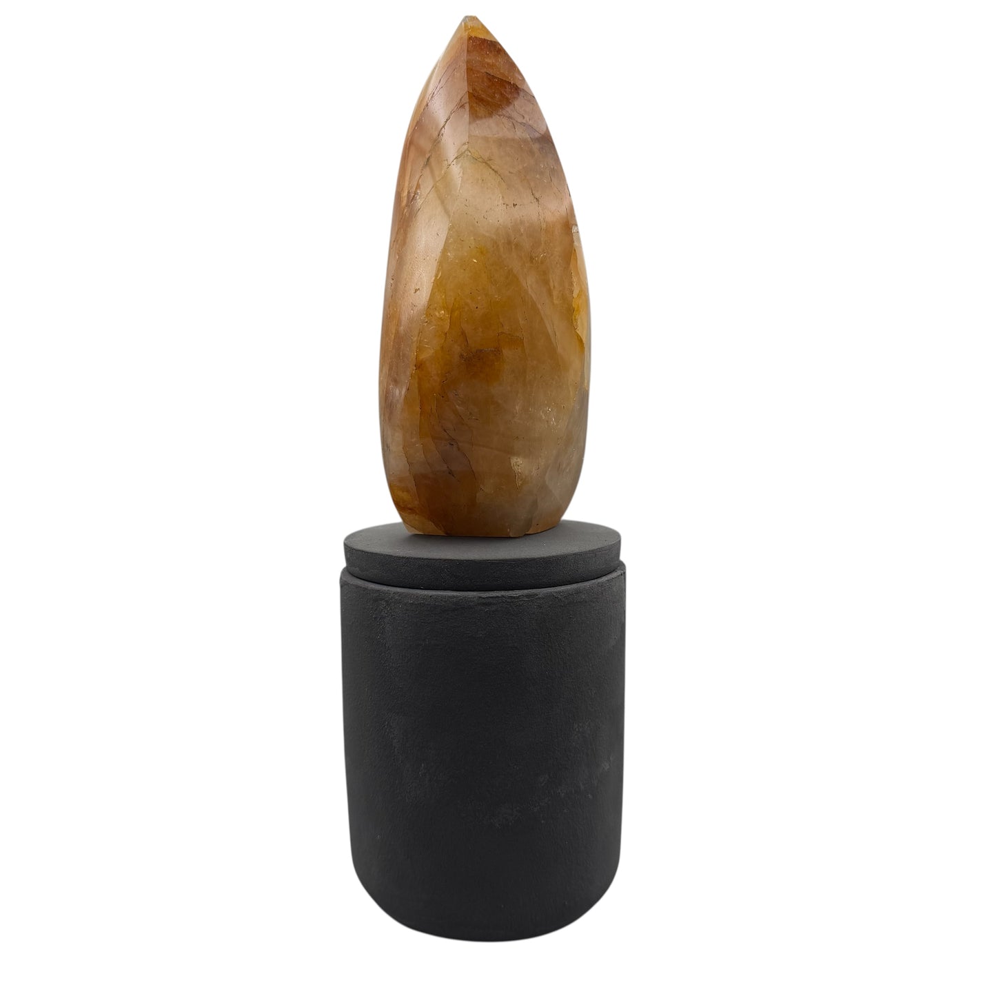 369 For House of Nulla Black Rose Candle with Golden Healer 17