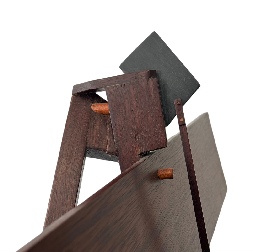Abstract Rocking Chair by Bernie Lubell