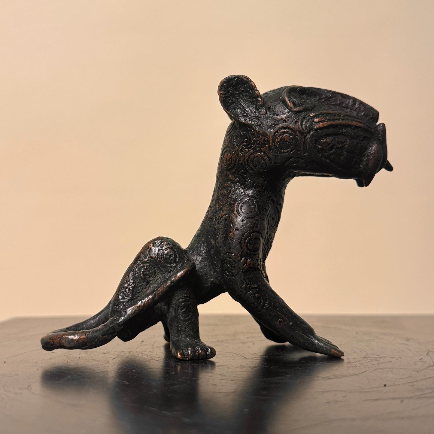 Bronze Benin Leopard
