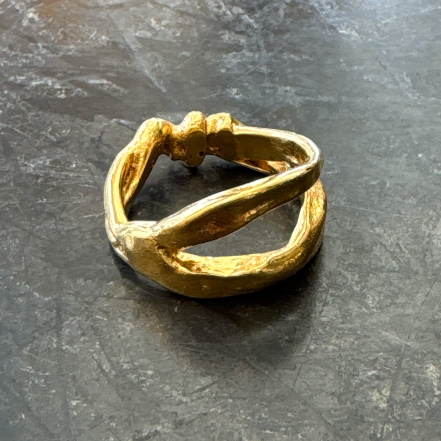 Crevise Gold Ring
