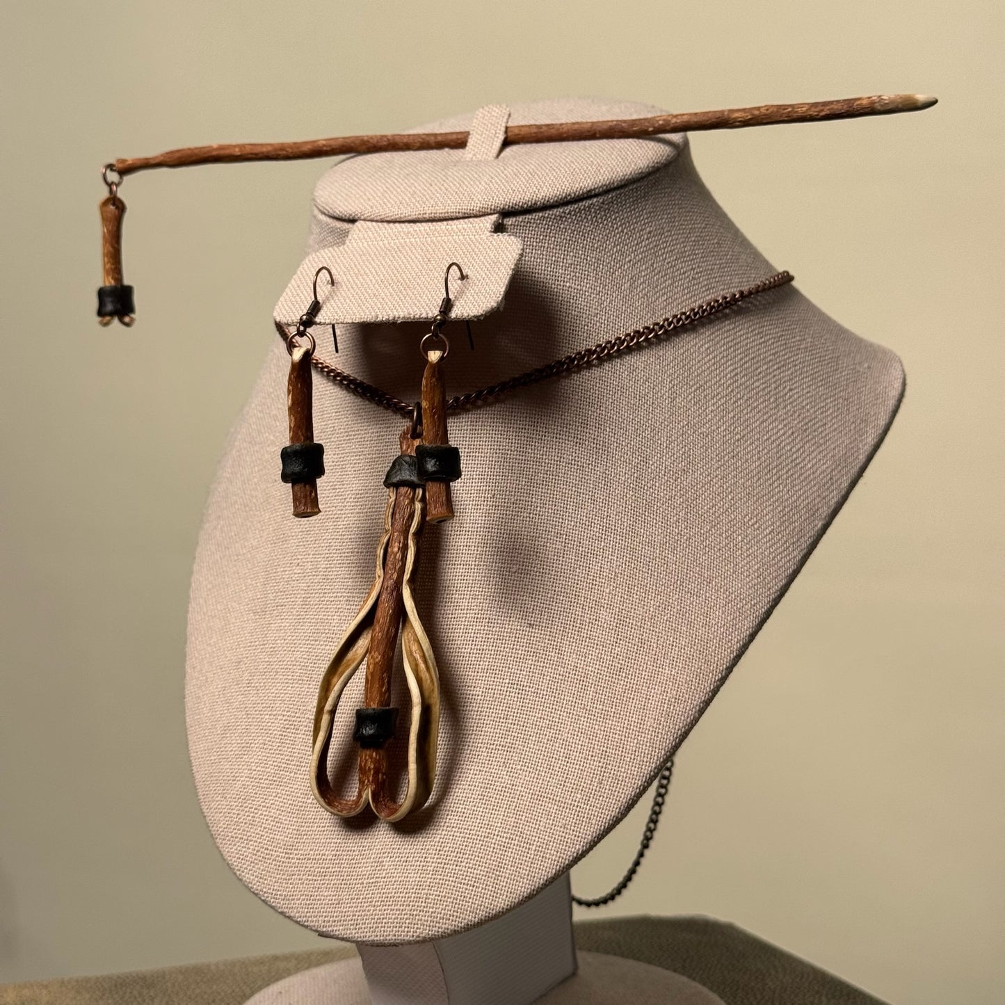 Hand Made Kelp Jewelry Set