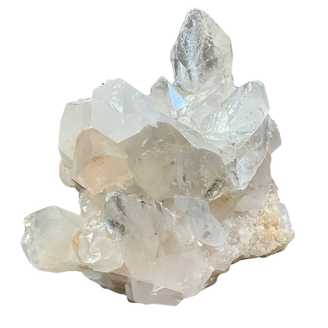Quartz Crystal Free-Standing Generator Cluster