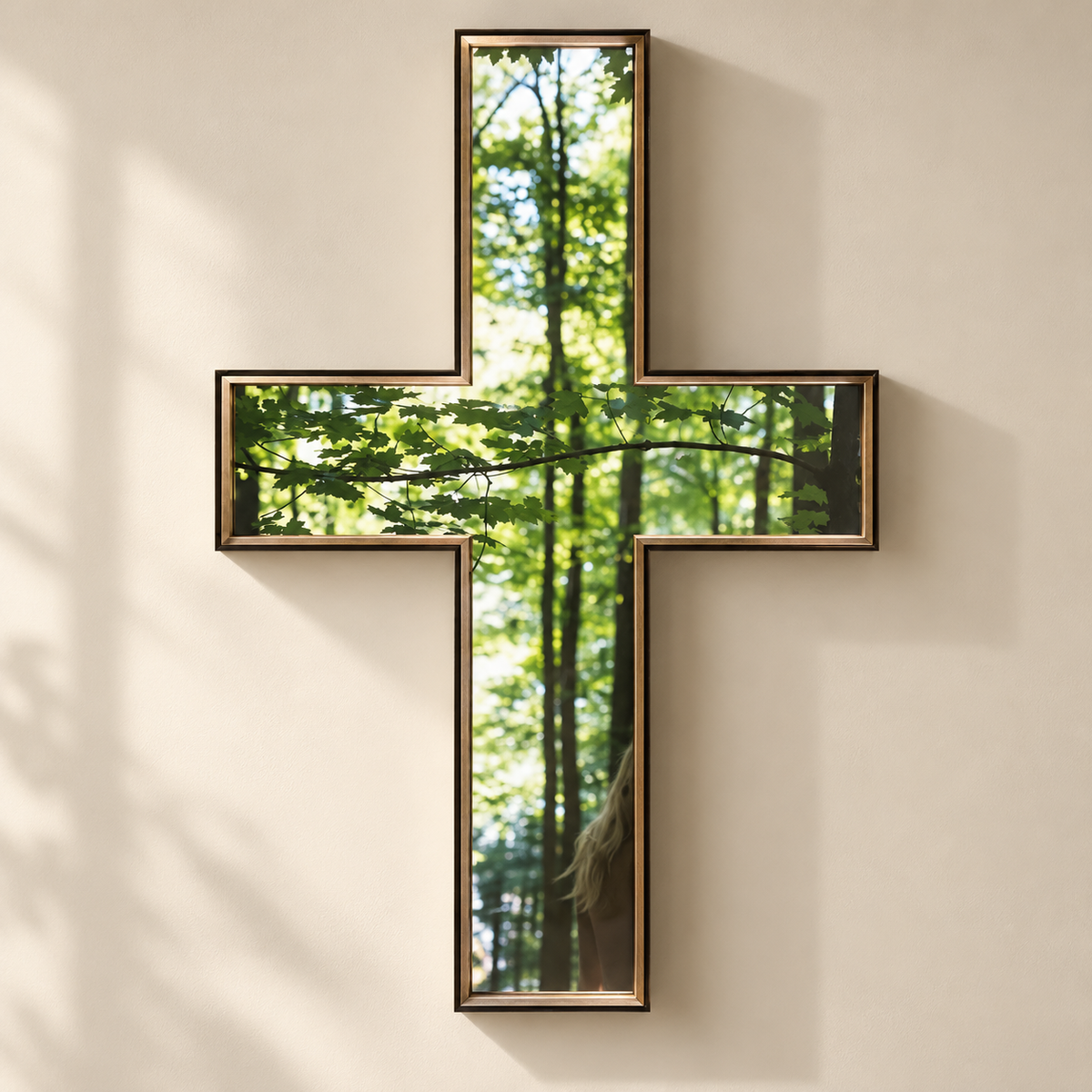 "Scape" Photograph Cross by Laurie Stark