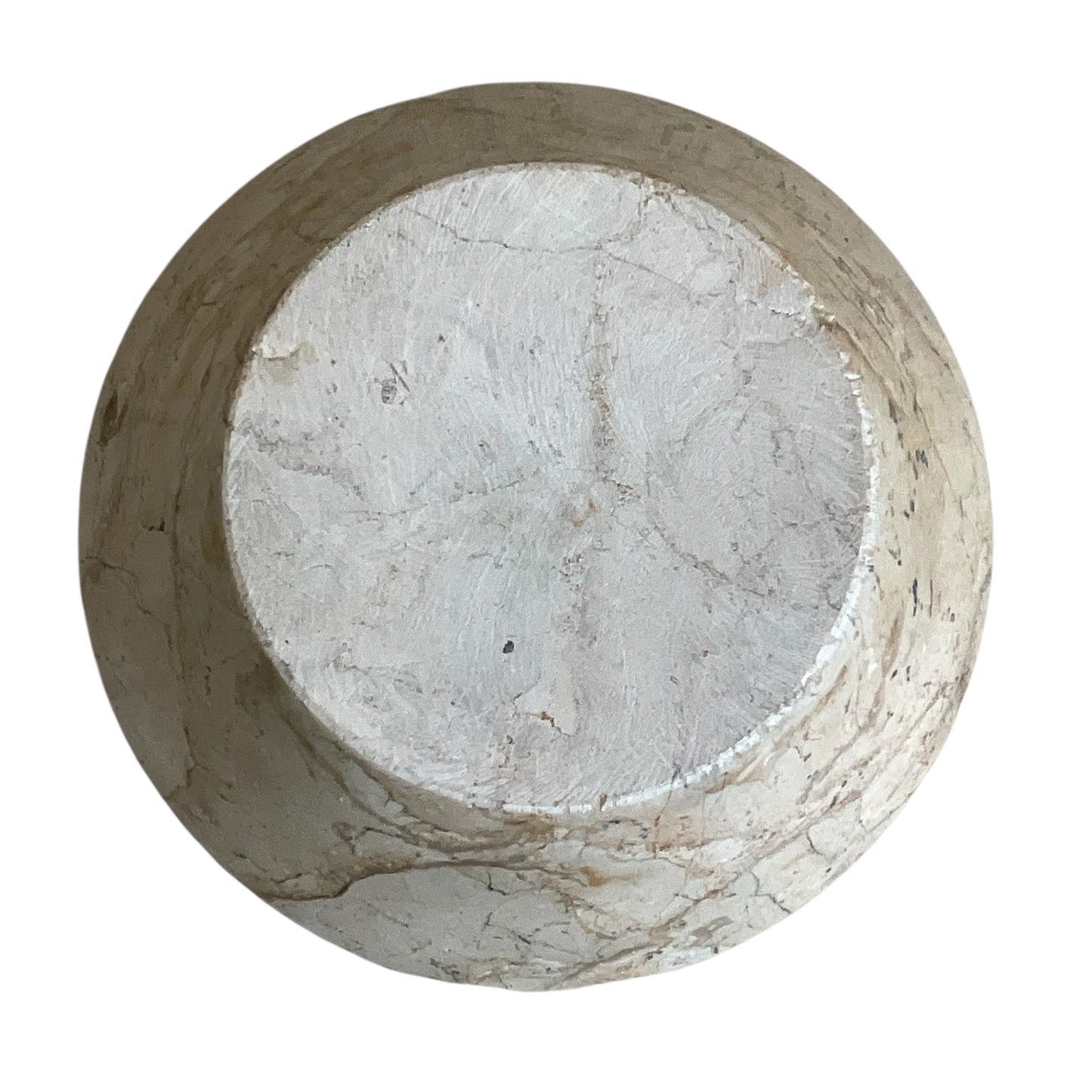 Vintage Natural Stone Display Bowl