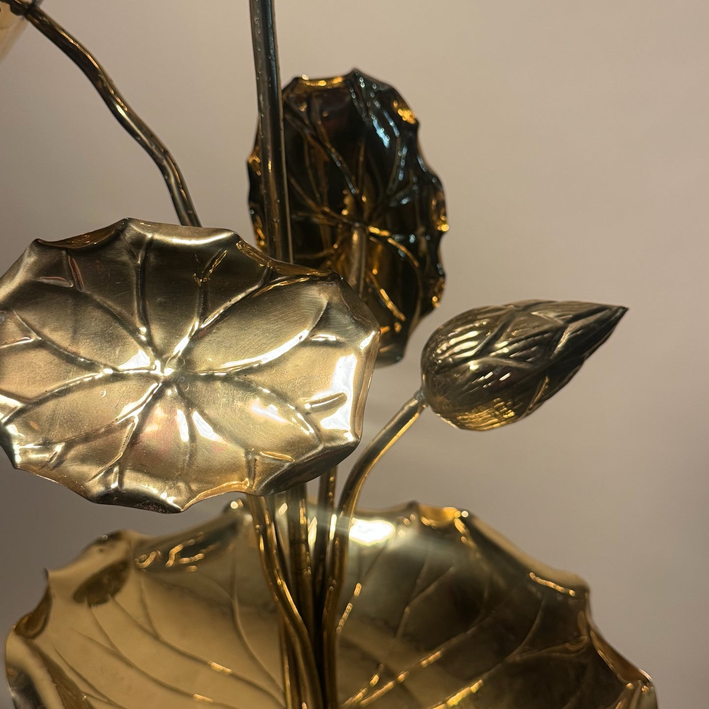 Feldman Brass Lotus Pond Lamp
