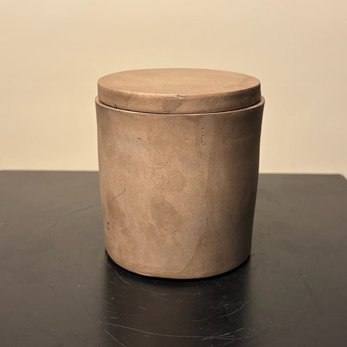 Solid Bronze Gardenia Candle 18