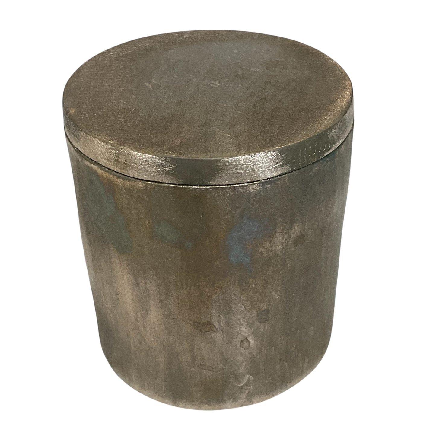 #D Solid Bronze Gardenia Candle with Lid