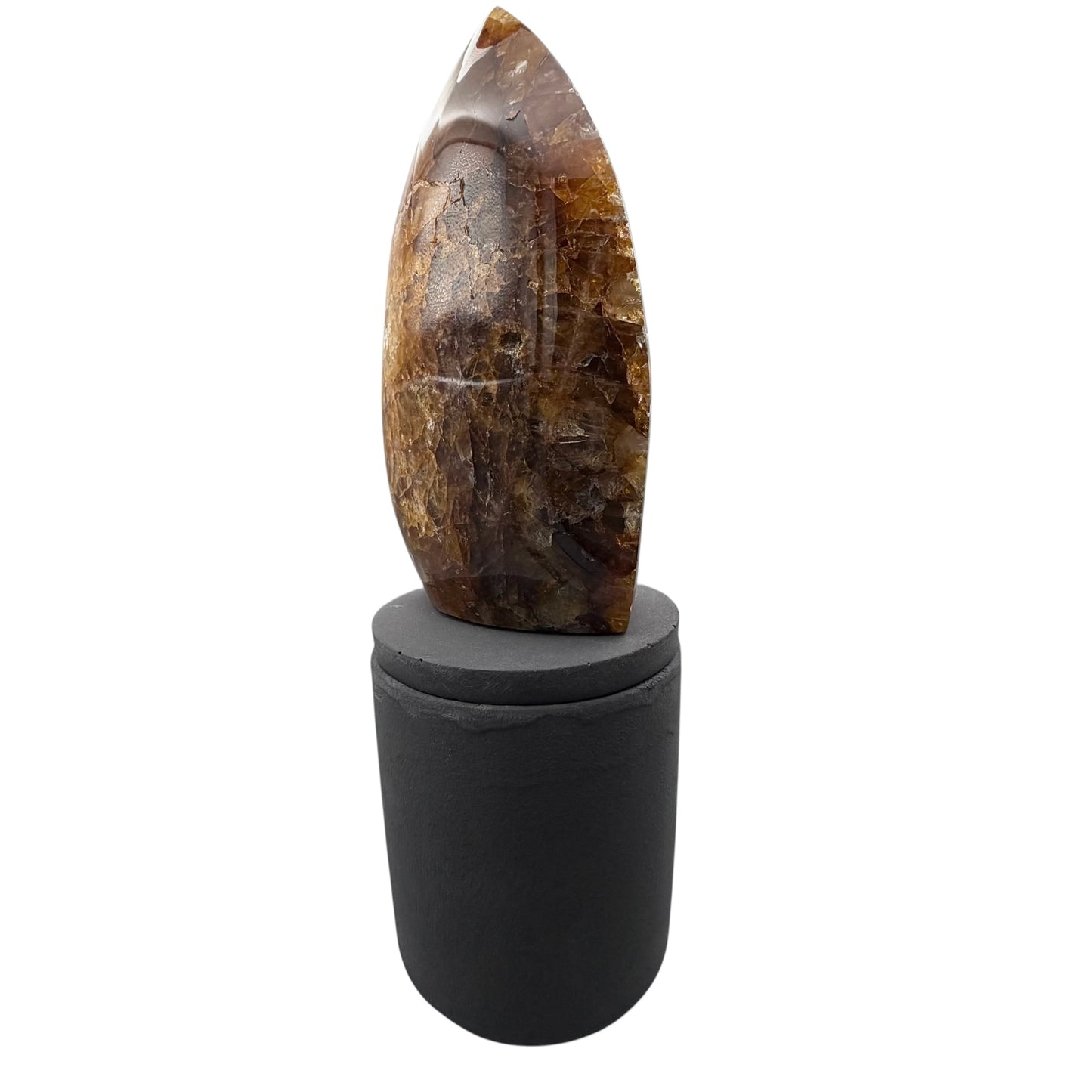 369 For House of Nulla Black Rose Candle with Golden Healer 18