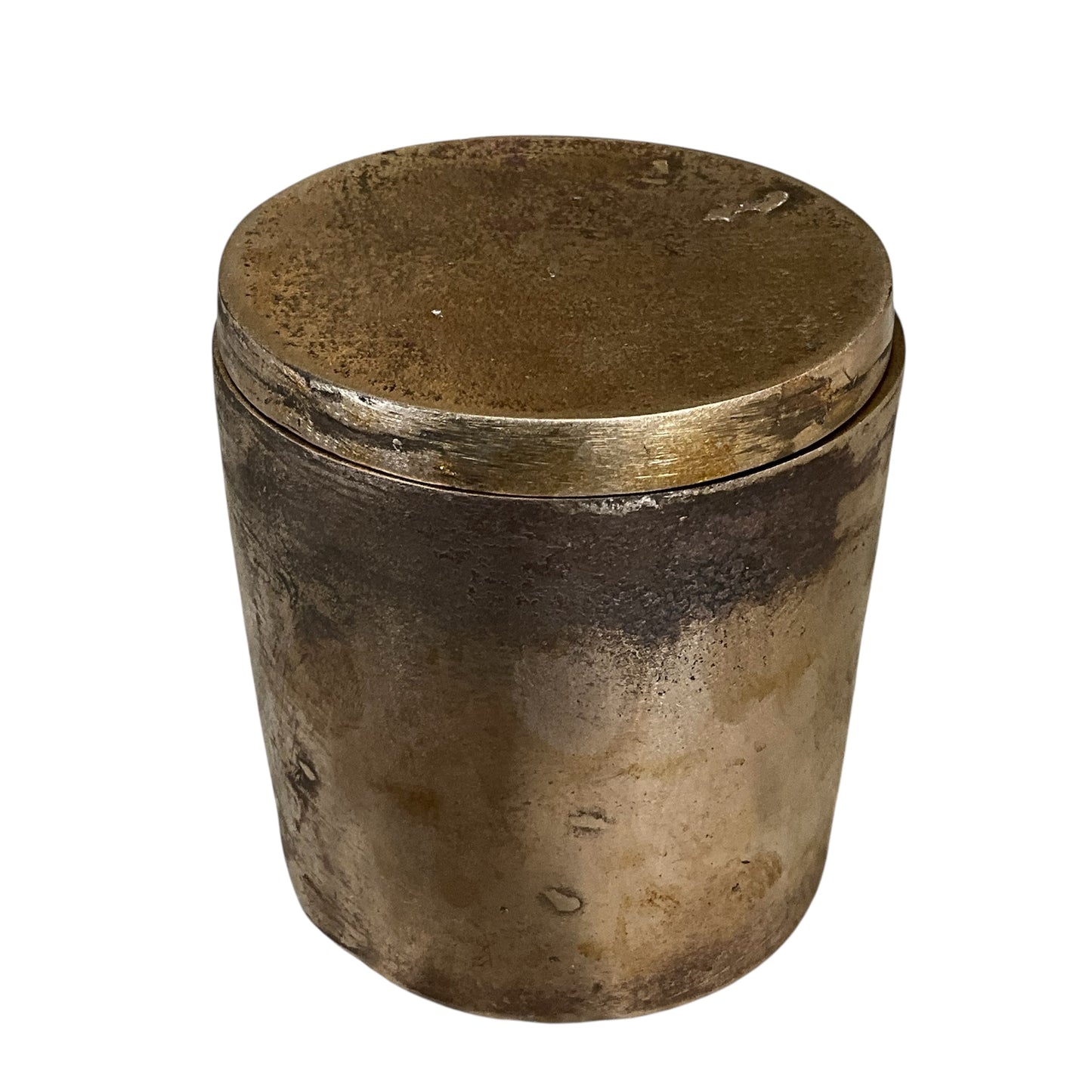 Solid Bronze Gardenia Candle with Lid #9
