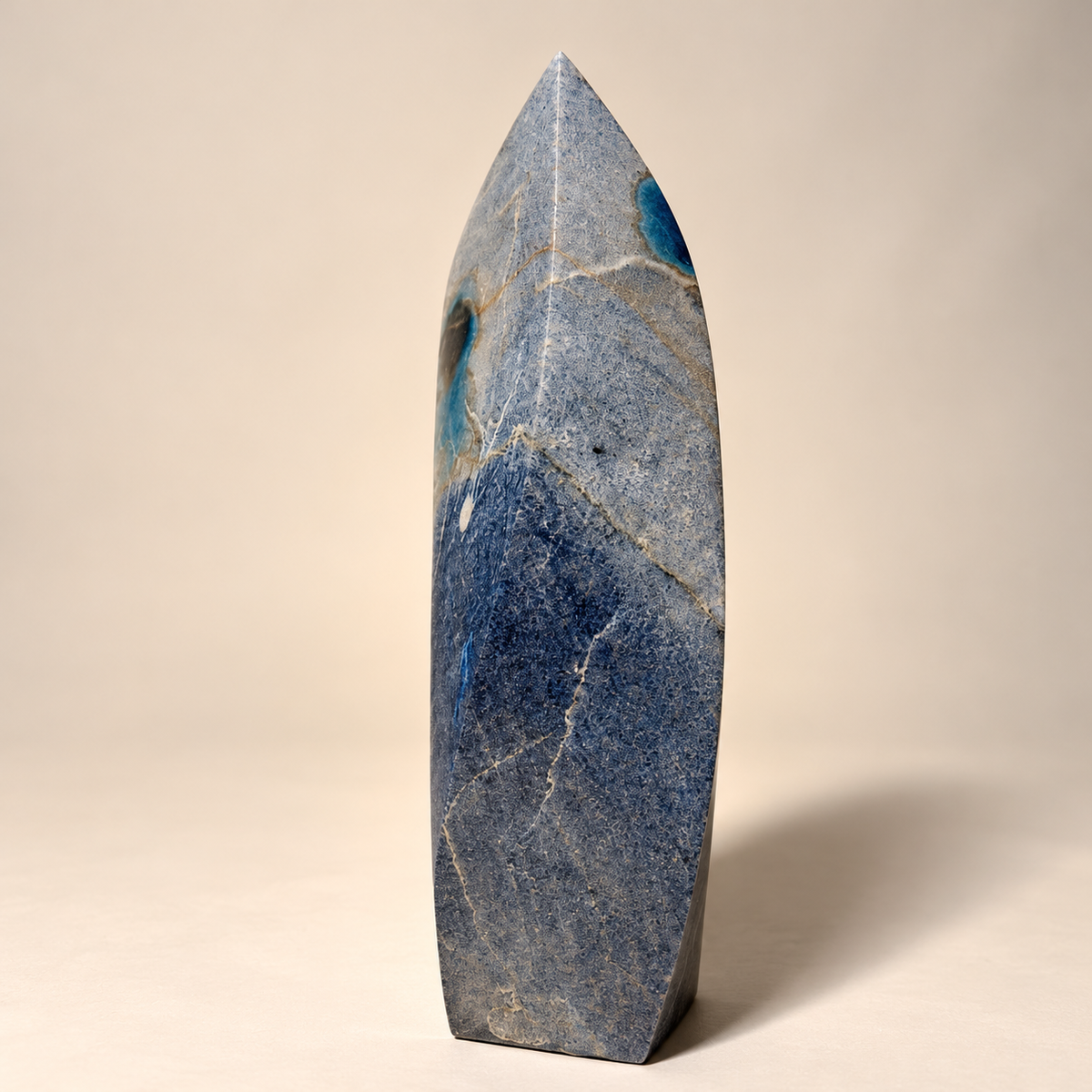 Trolleite Aqua Blue Flame Crystal