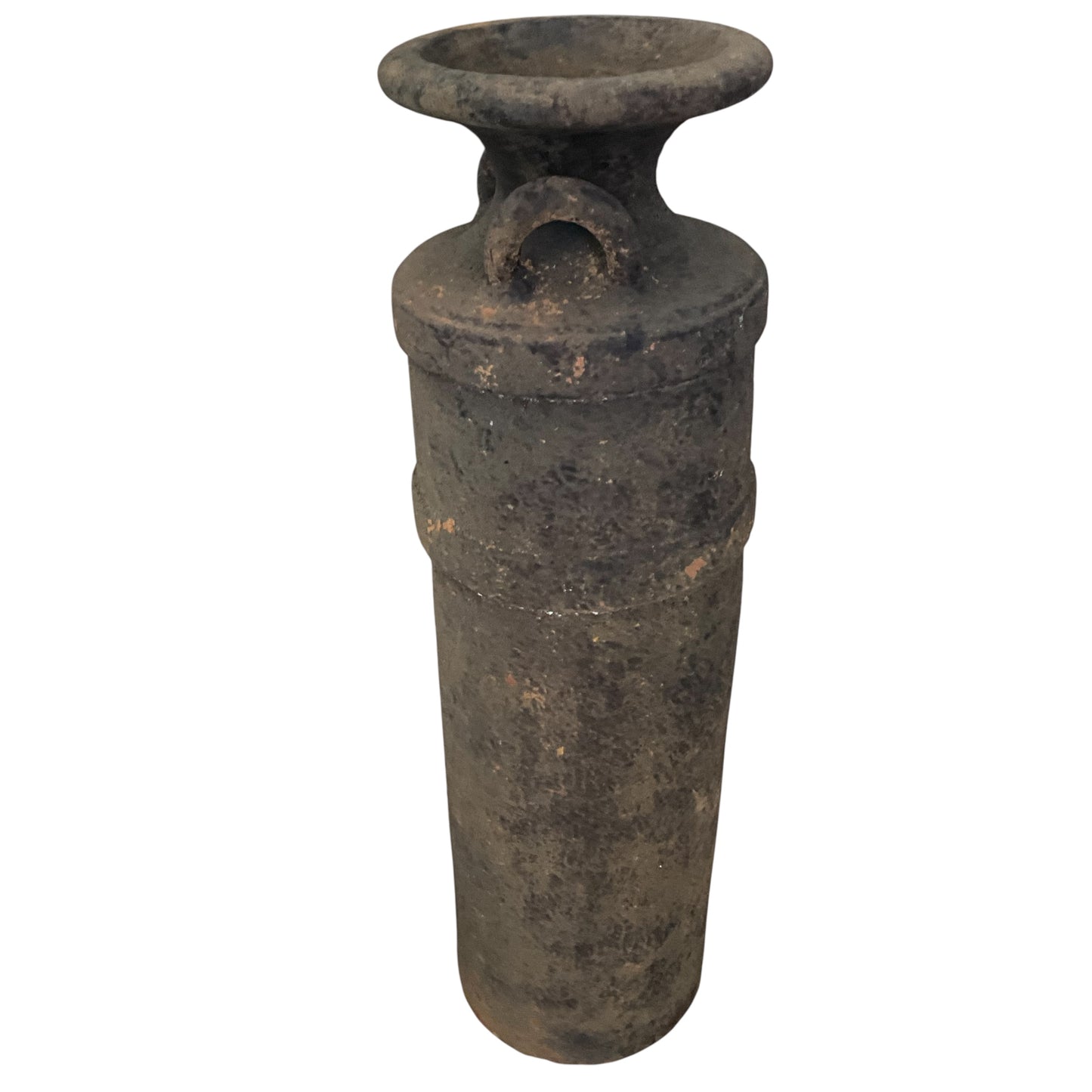 Vintage Large Terracotta Decorative Tall Vase