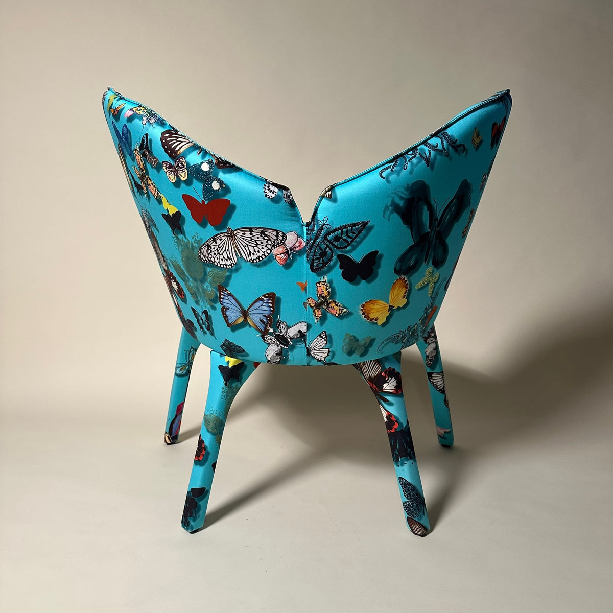 Roche Bobois Lady B Armchair Blue