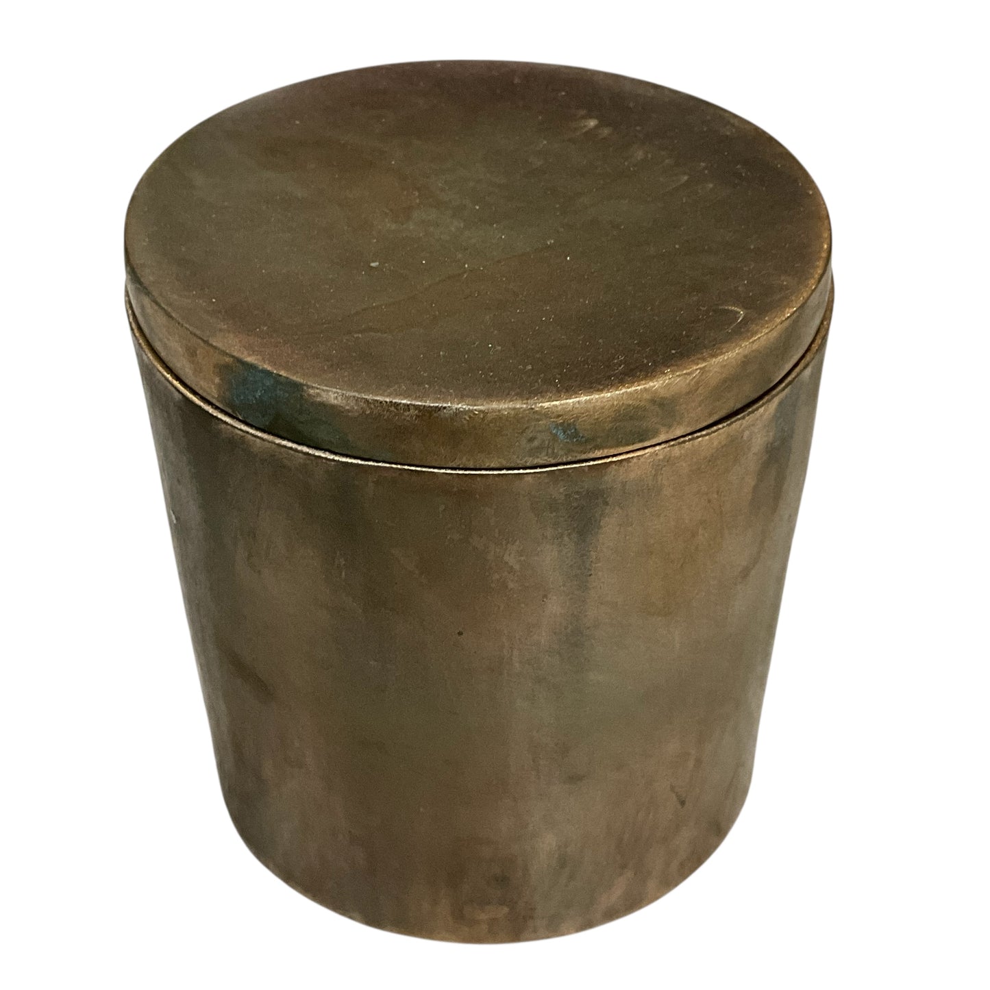 #H Solid Bronze Gardenia Candle with Lid