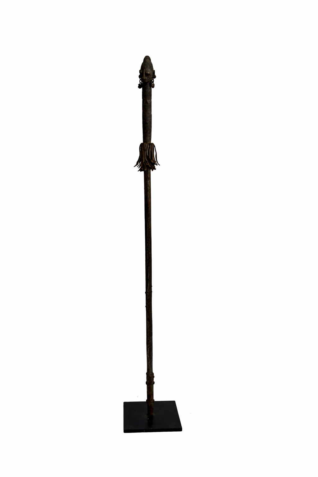 Yoruba Bronze Staff