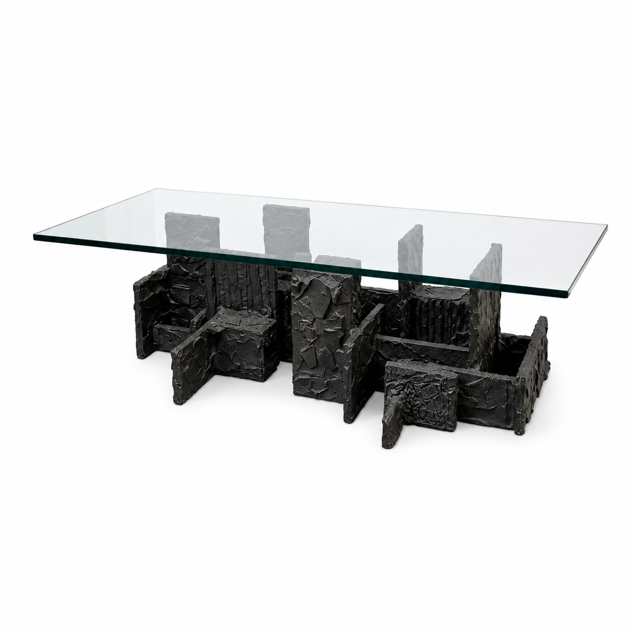 Paul Evans Brutalist Skyline Coffee Table