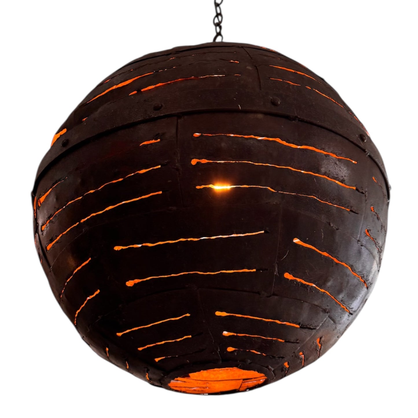 Brutalist Sphere Pendant