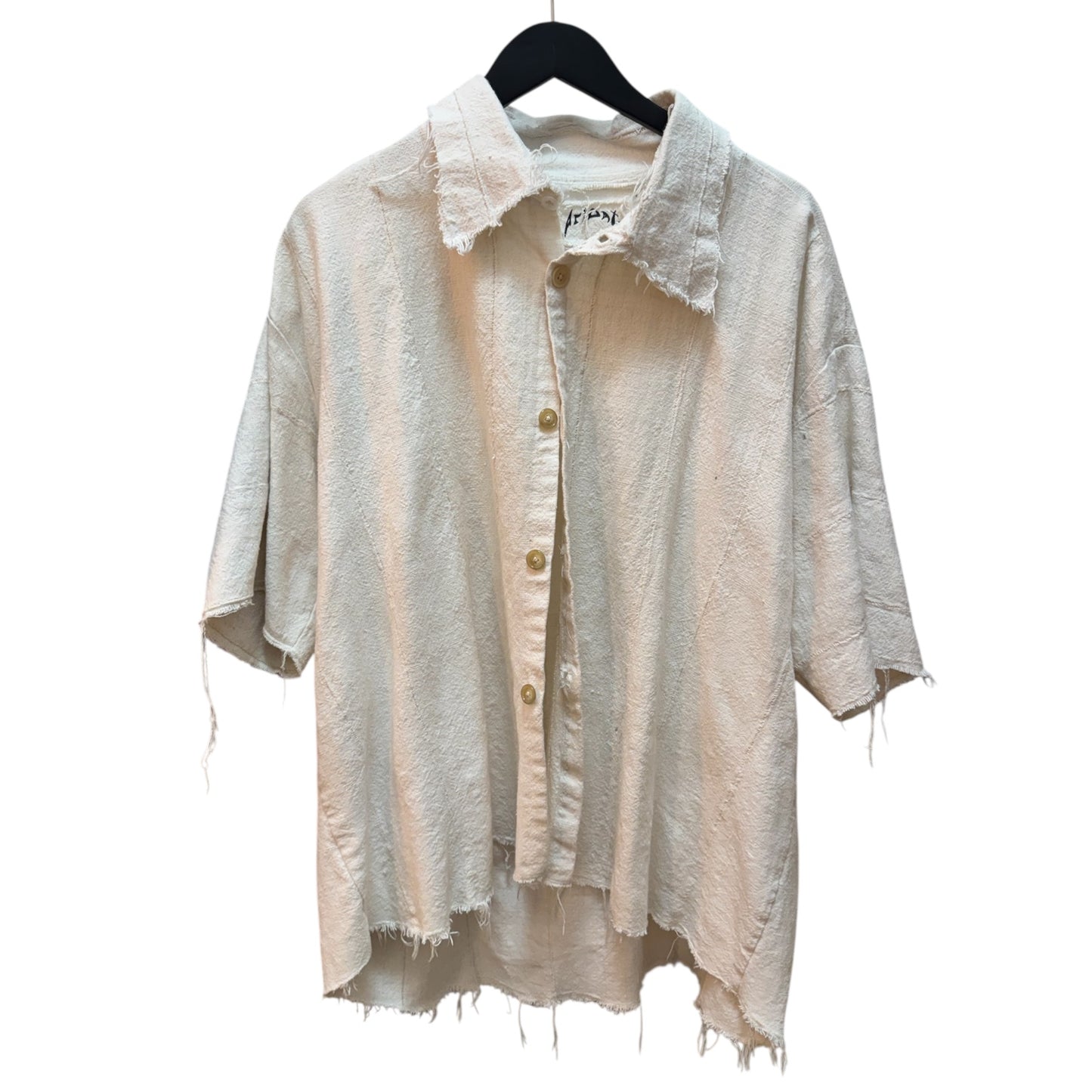 Arionte XL Wide Short Sleeve Button Up
