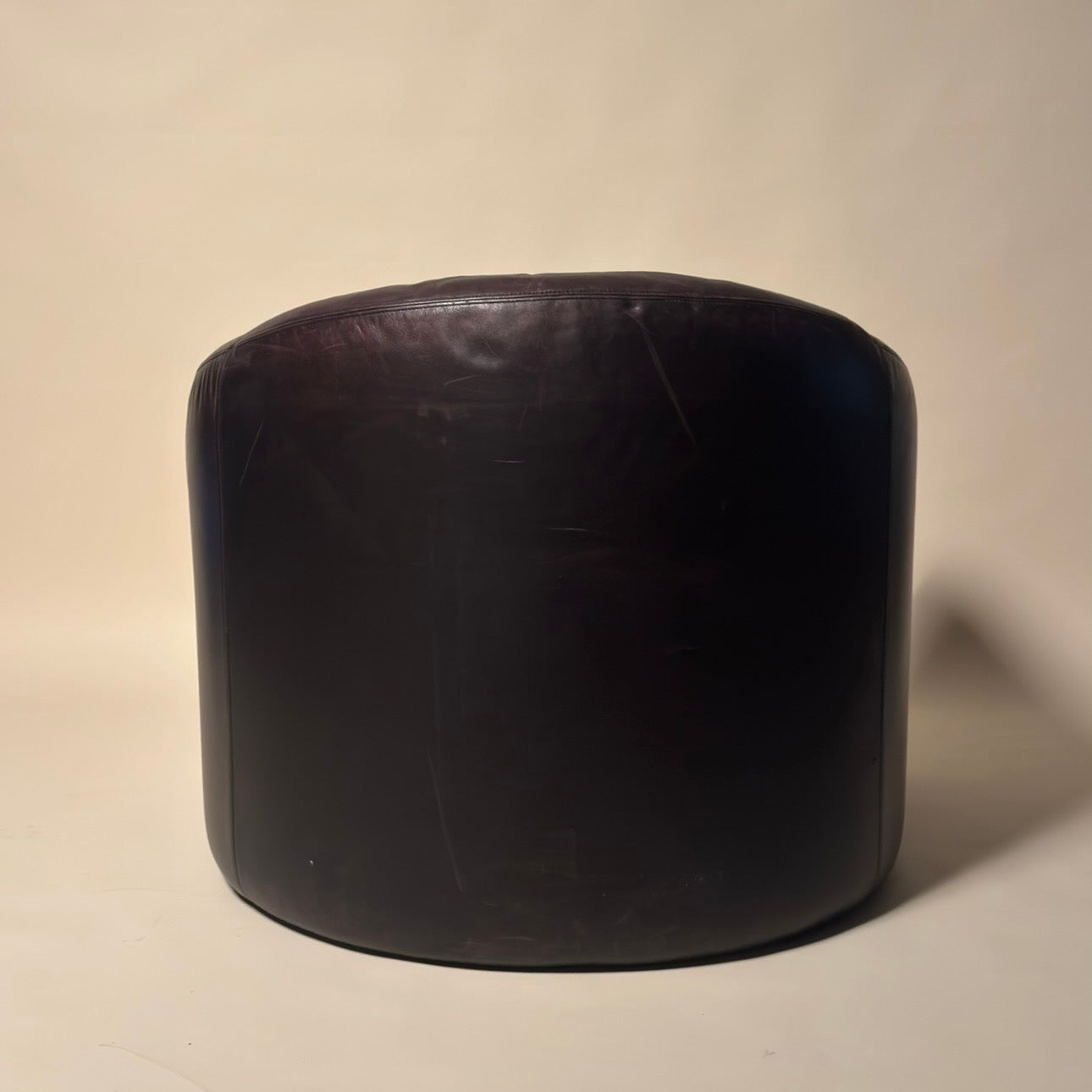 Jules Heumann for Metropolitan Pair of Leather Club Chairs