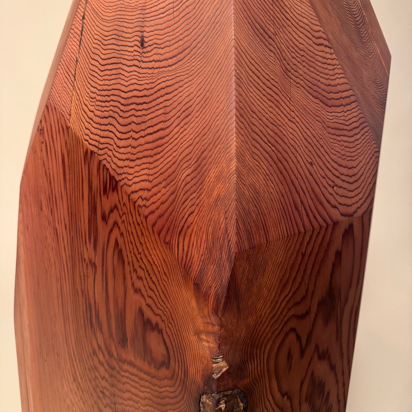 Douglas Fir Sculptural Pedestal