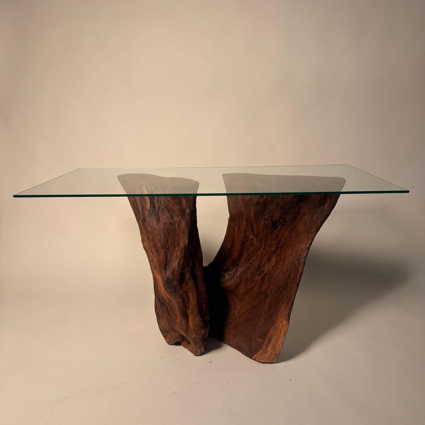 Organic Tree Trunk Counsel Table