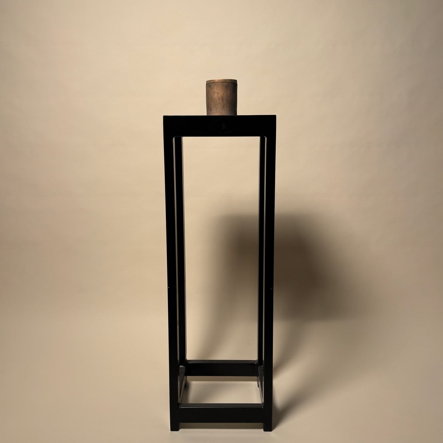 Solid Bronze Gardenia Candle 005