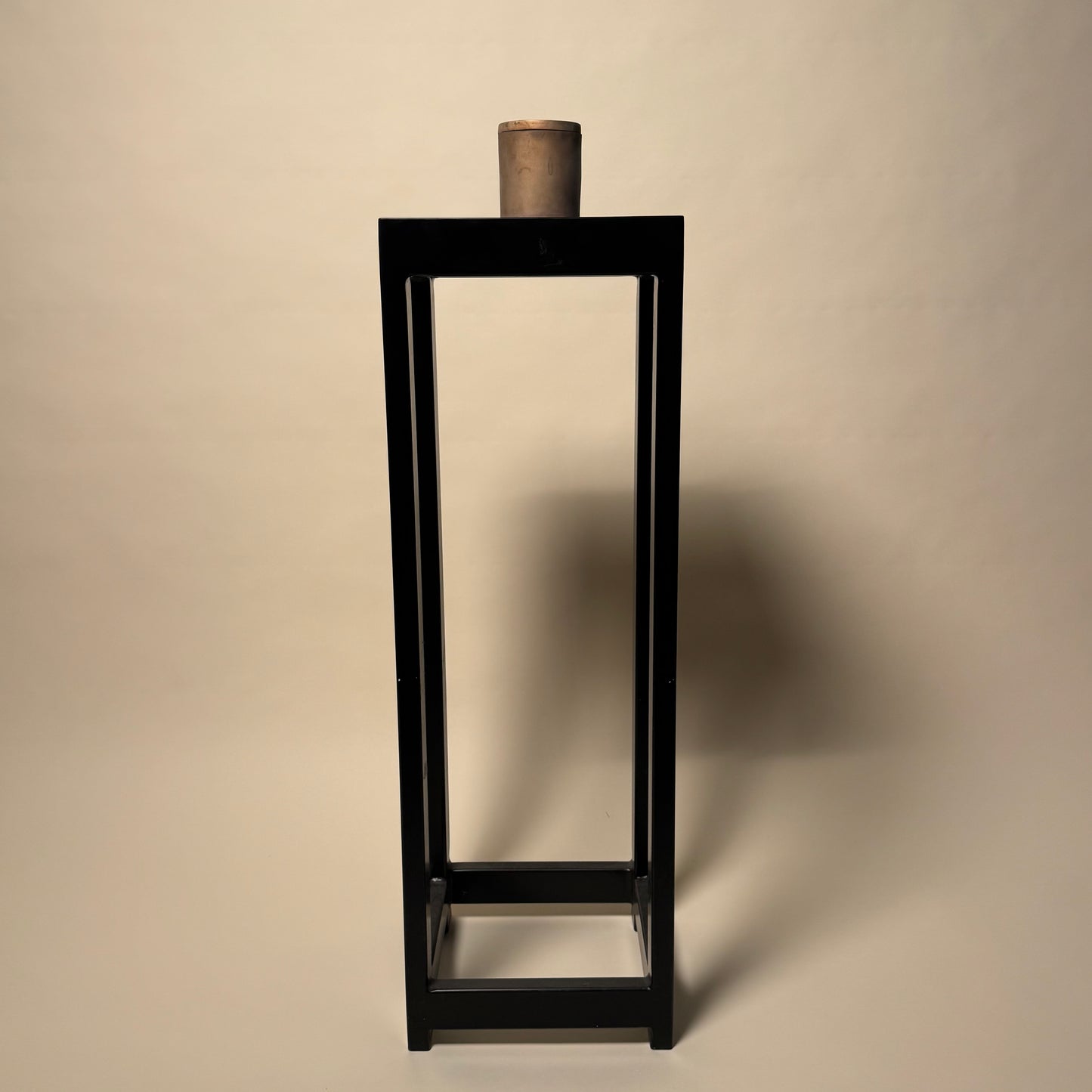 Solid Bronze Gardenia Candle 006