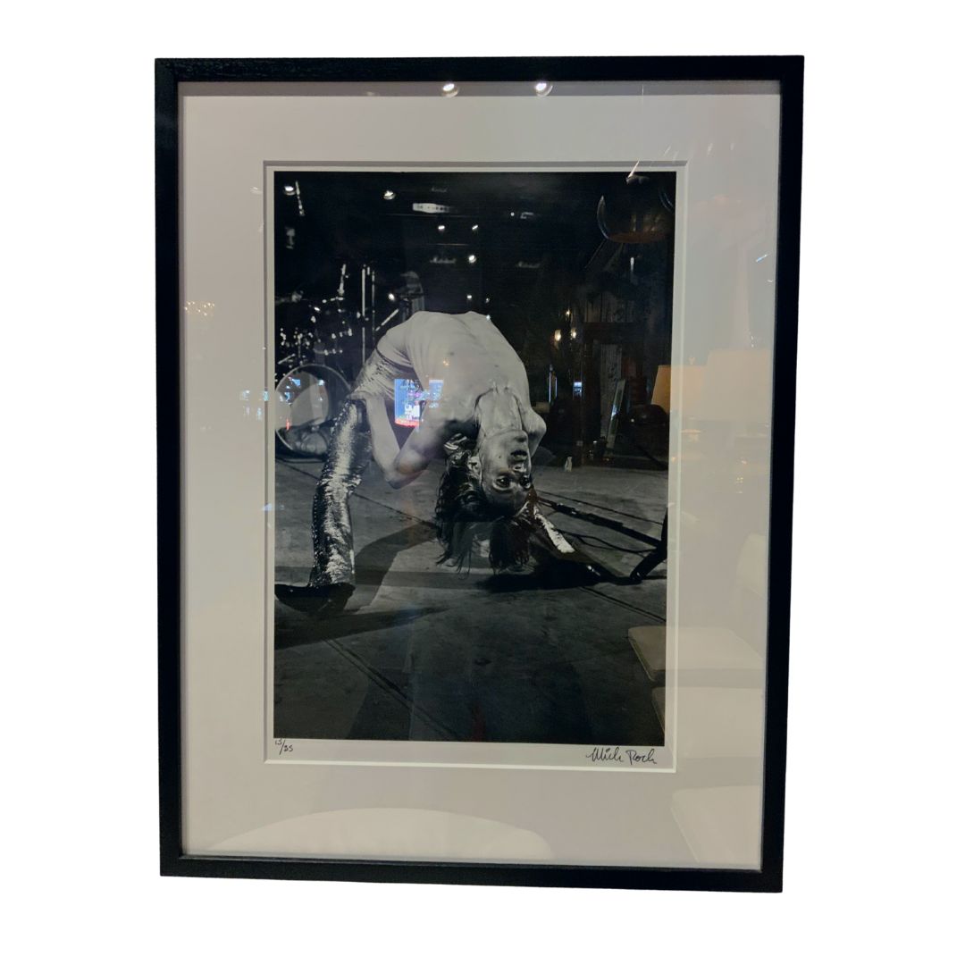 Iggy Pop Backbend 1972 by Mick Rock