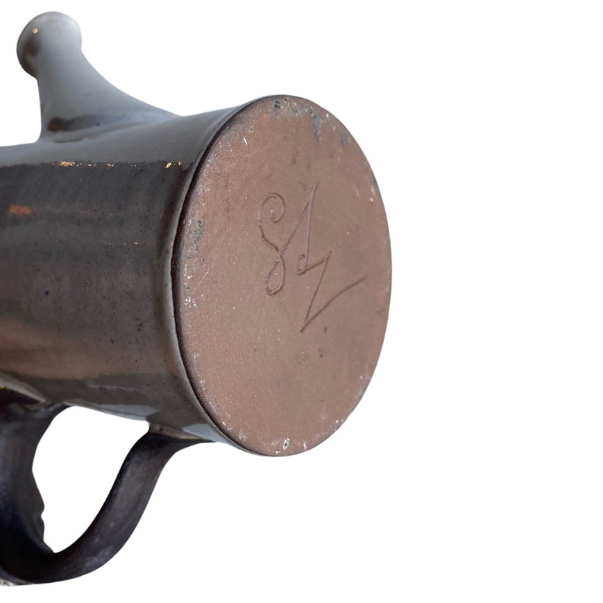 elephant pottery pitcher