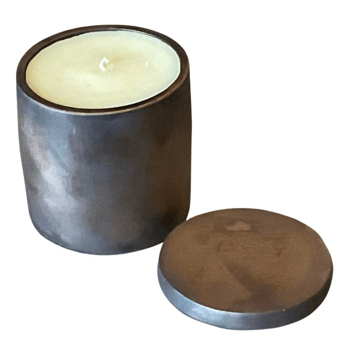 Bronze Hand Made Gardenia Candle