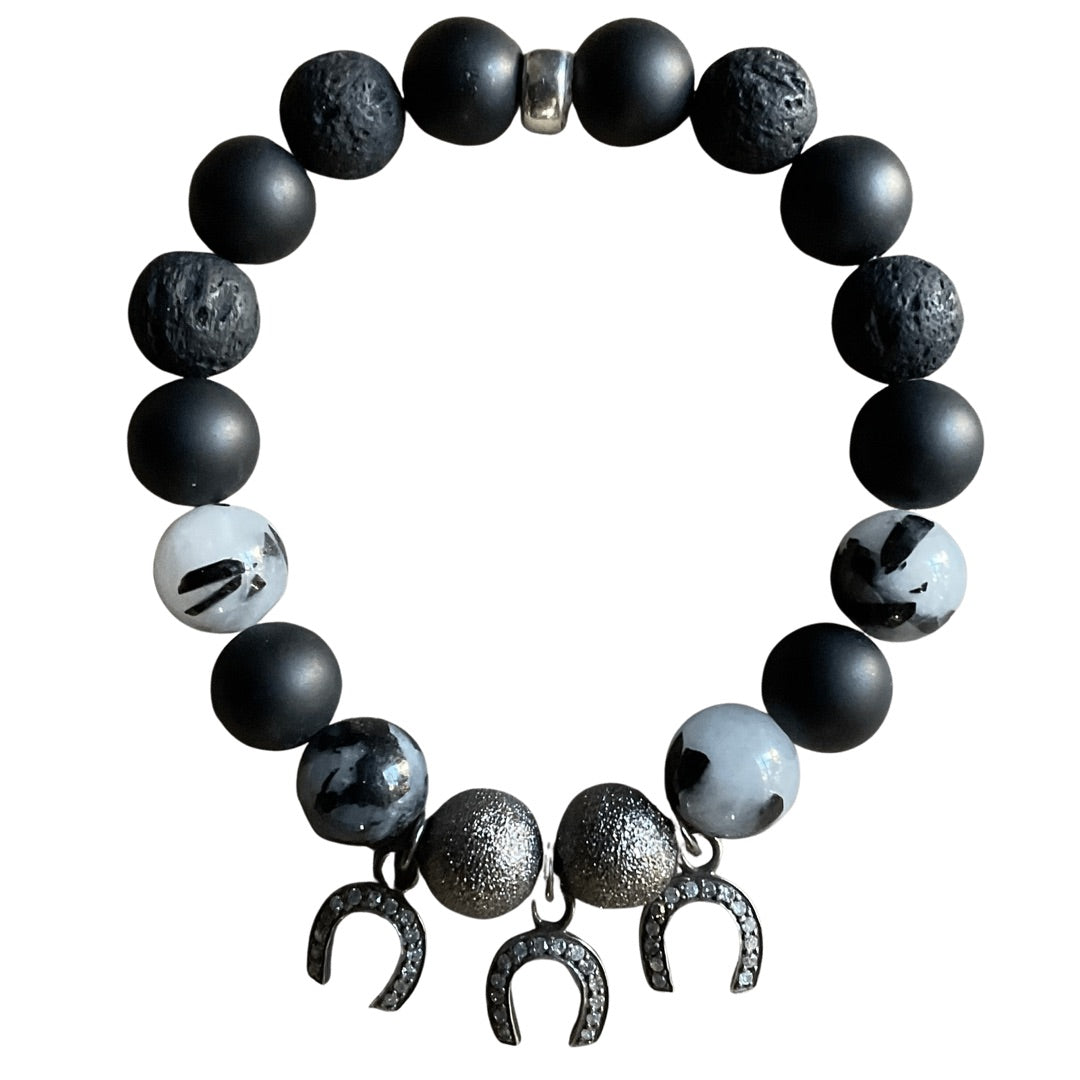 Triple Horseshoe Bracelet