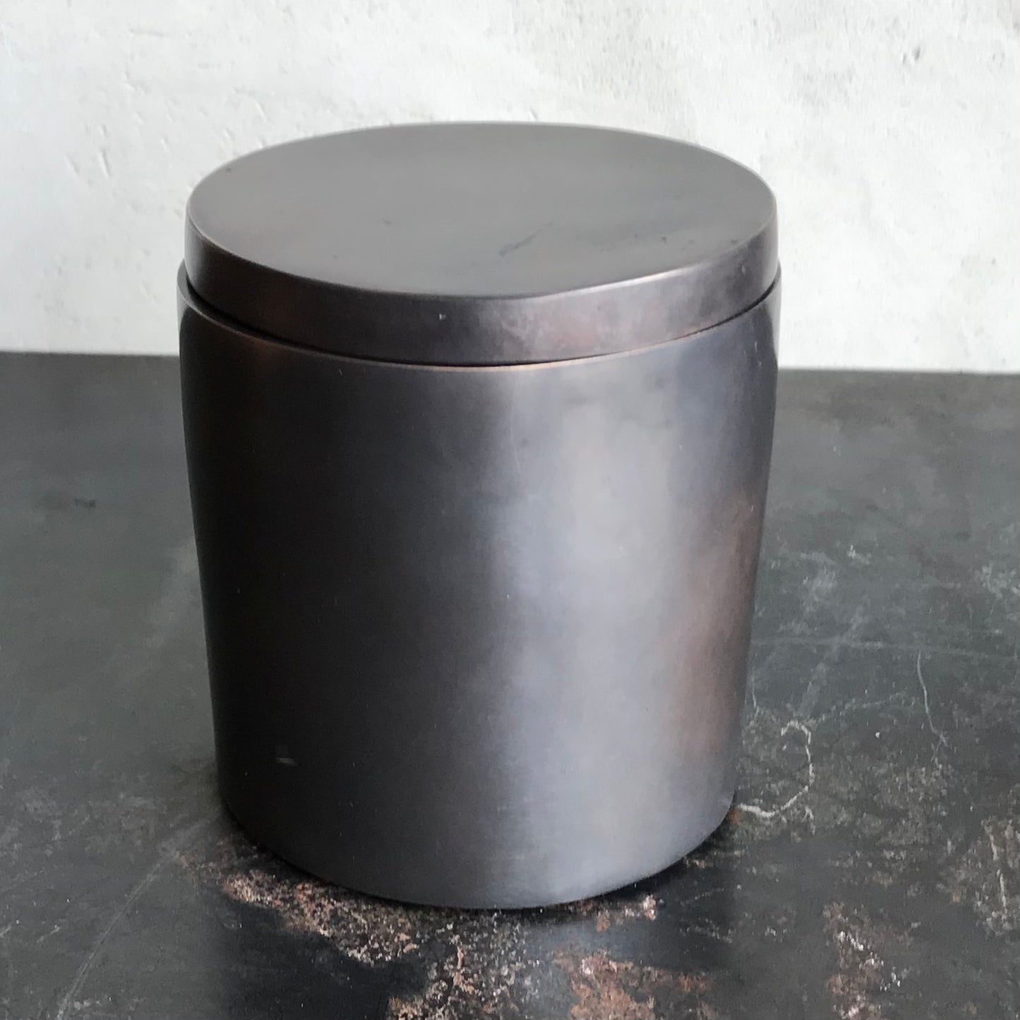 Blackened Bronze Candle