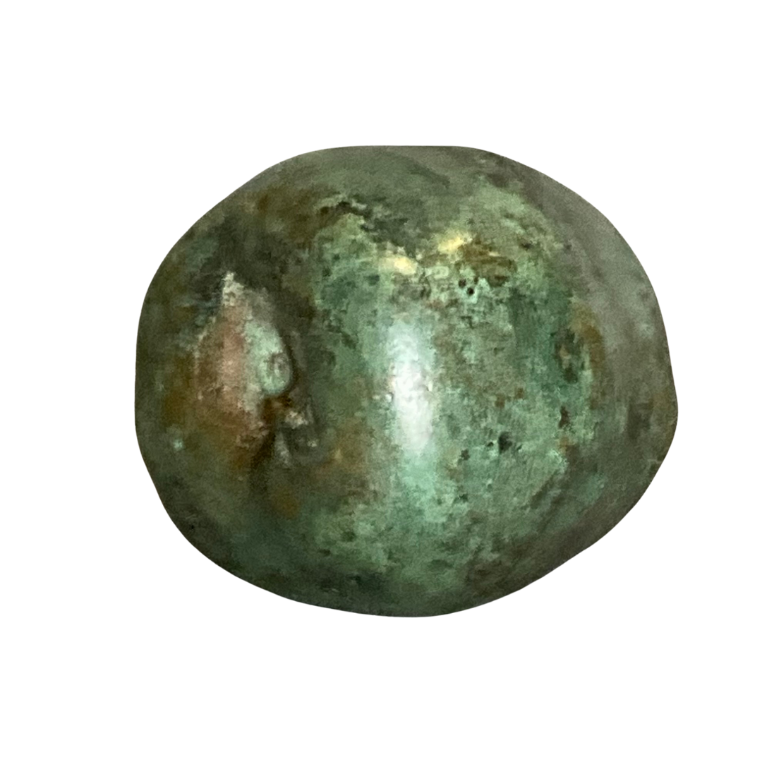 Solid Bronze Apple Sculpture