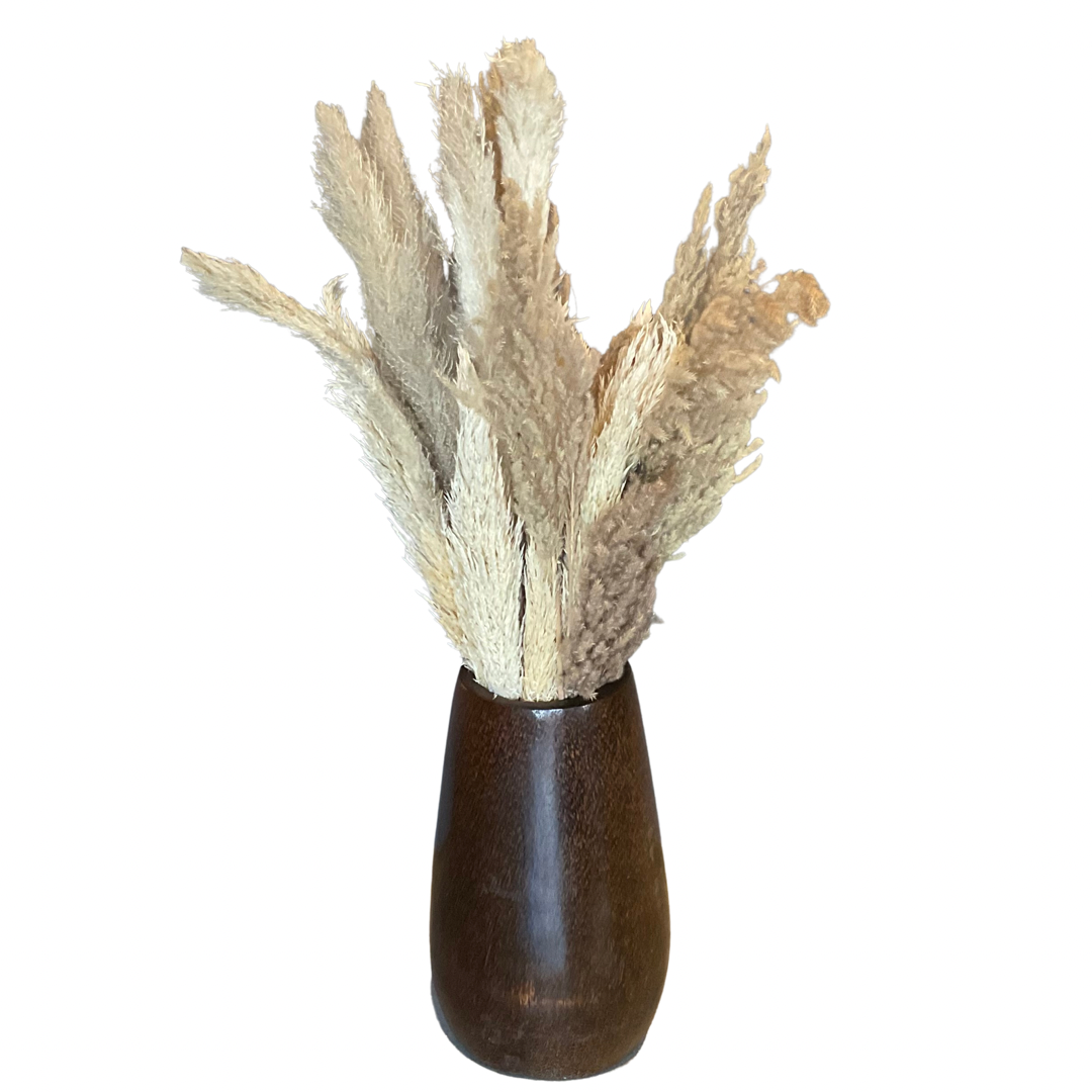 coconut palm wood flooring Coconut Palm Wood Floor Vase