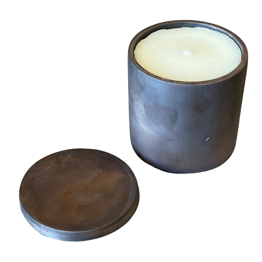 Mixed Bronze-Tone Bronze Candle