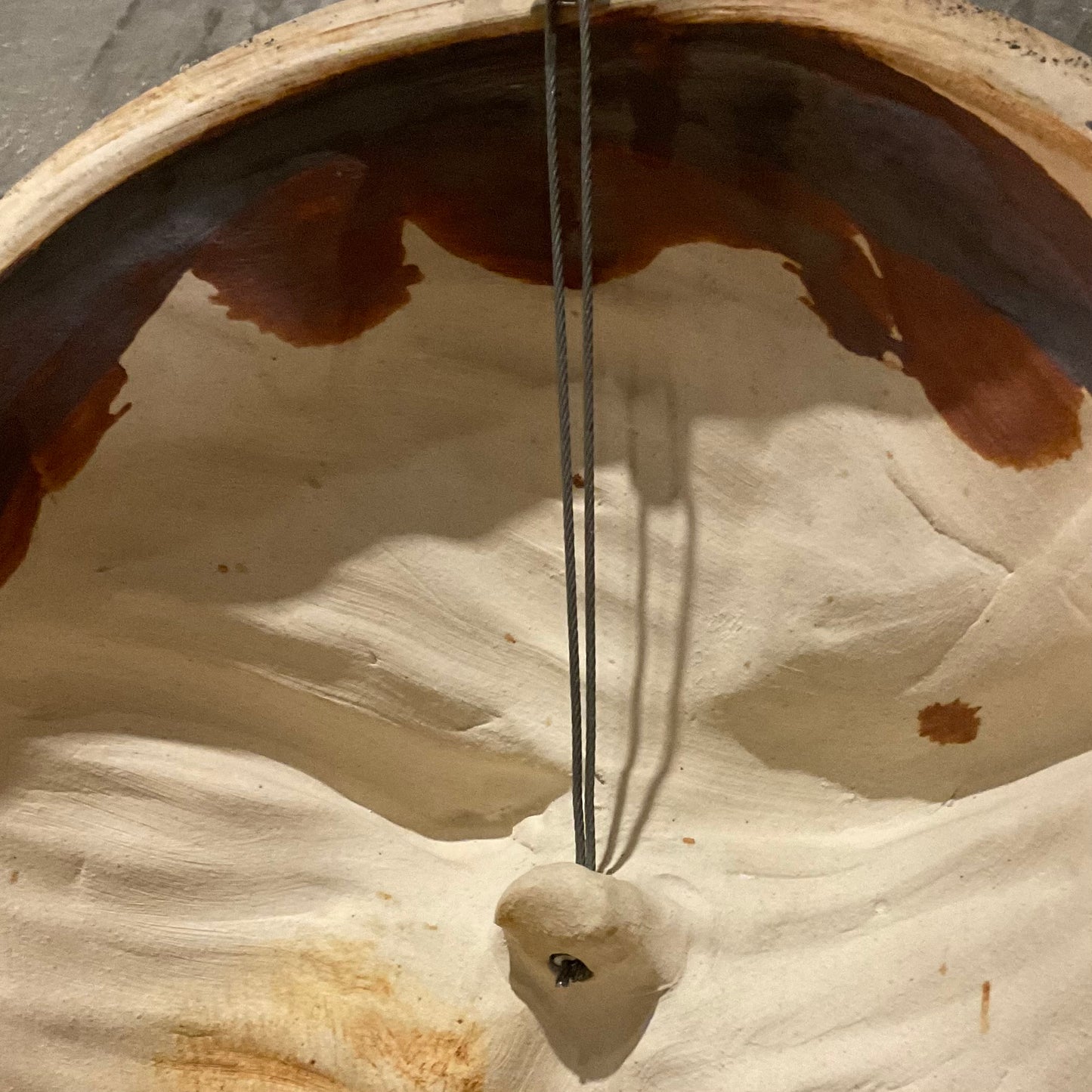 Ceramic Abstract Wall Sculpture