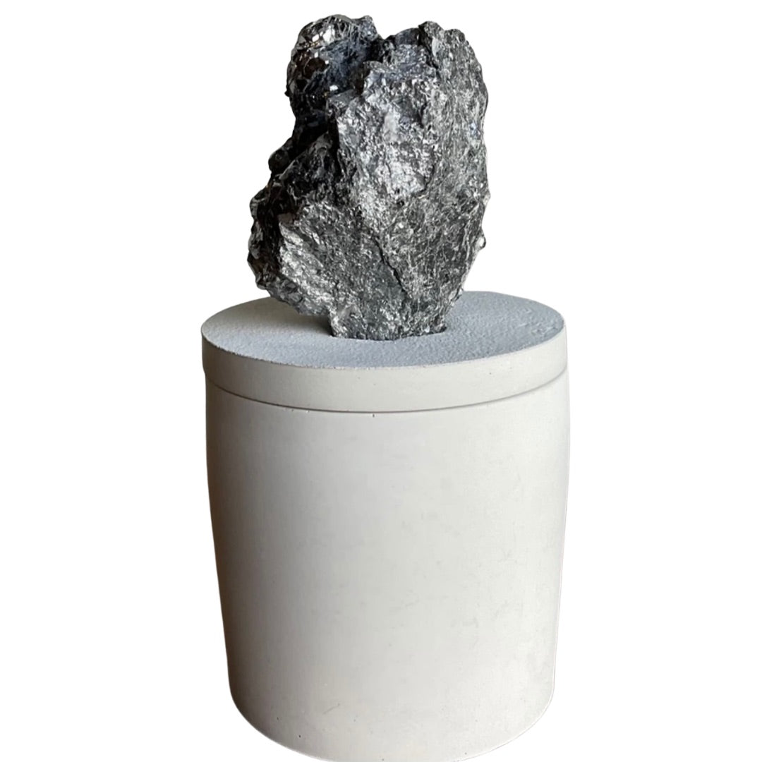 Abstract Skutterudite Lid Candle