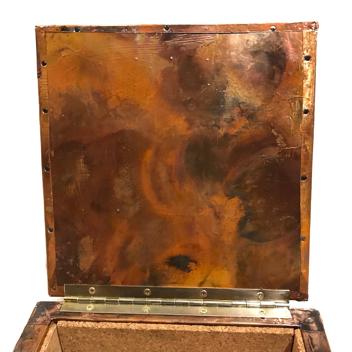 Vintage Copper Stash Box