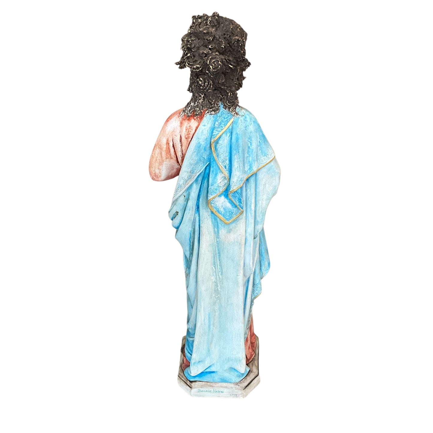 Black Jesus Sculpture by Bonnie Nelson