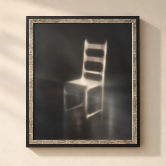 1996 "Chair" Still Life Gelatin Silver Numbered Print by Robert Stivers