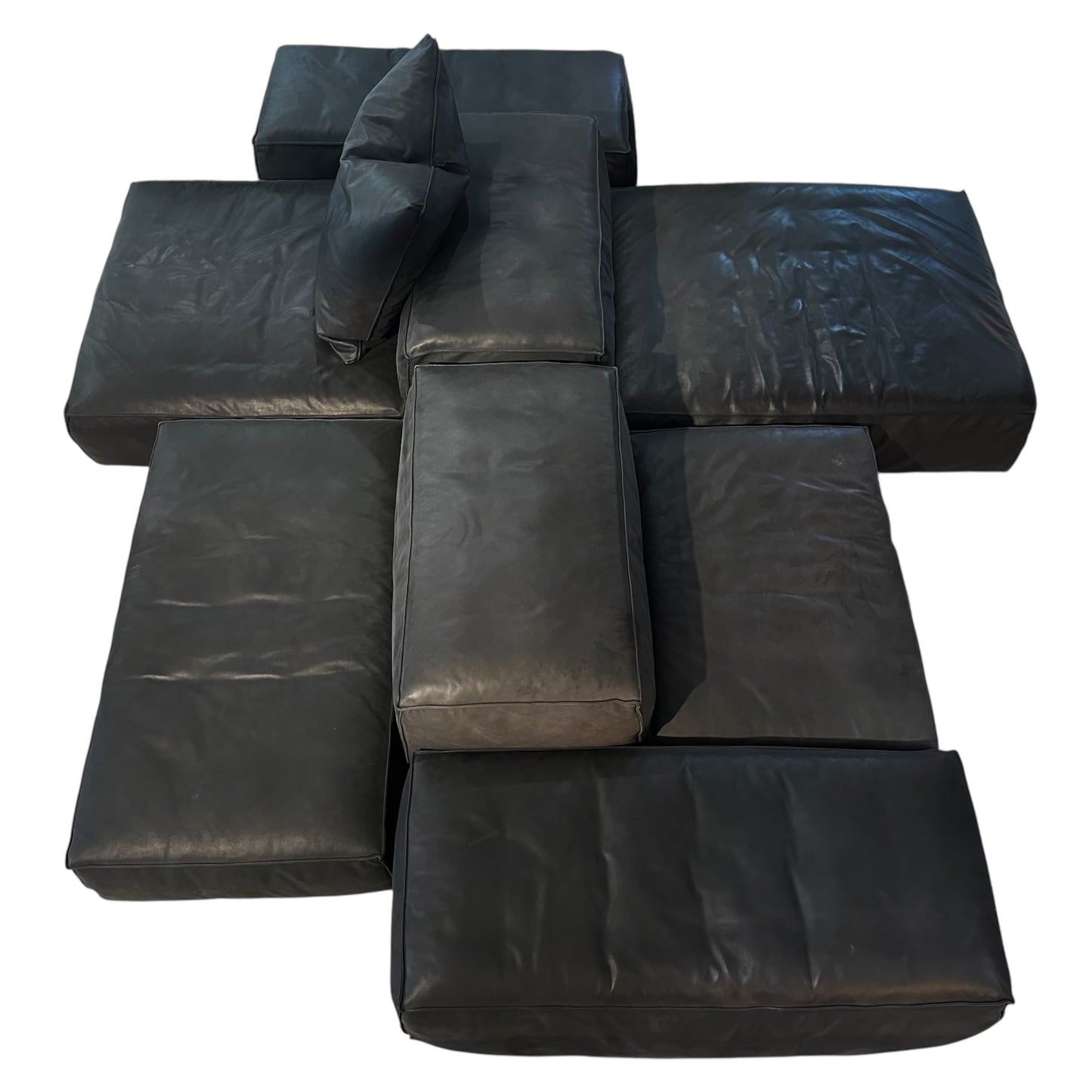 Piero Lissoni  Modular 8 Piece Sofa & Pillow