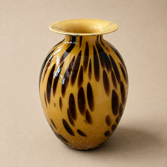 Vintage Italian Hand-Blown Art Glass Vase #2